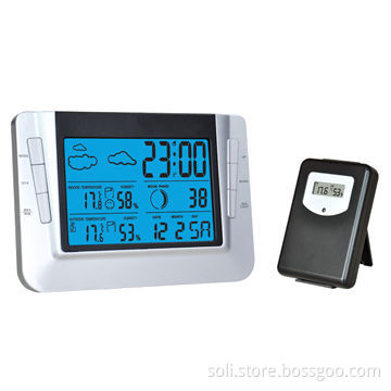 RF Wireless Receiving Weather LCD Electronic Digital Display Calendar Clock for Home UseNew